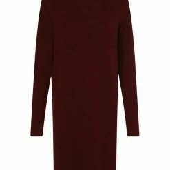 Boss Strickkleid »C_Fabelletta« Camel, Bordeaux -Hugo Boss Verkäufe 65ed20b9 afd7 5320 a7c9 e6fe632c434a