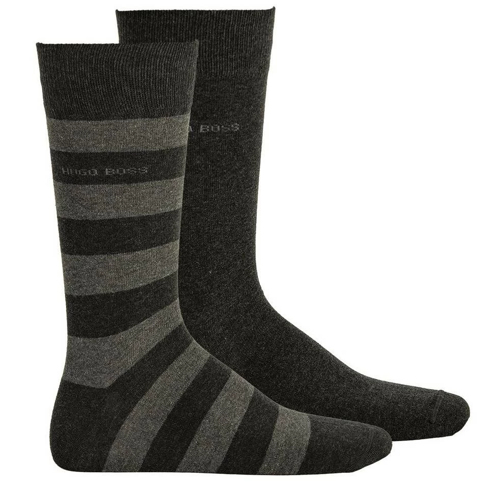 Boss Kurzsocken »Herren Socken 2er Pack - Kurzsocken, Block Stripe« Dunkelblau, Schwarz, Dunkelgrau 10 Boss Kurzsocken »Herren Socken 2er Pack - Kurzsocken, Block Stripe« Dunkelblau, Schwarz, Dunkelgrau – Bild 10