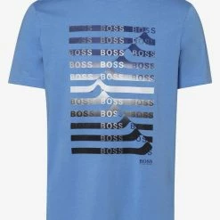 Boss T-Shirt »Teeonic« Schwarz, Aqua, Blau -Hugo Boss Verkäufe 6908f418 28a8 534f b98e dee229e6a545