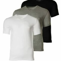Boss Unterziehshirt »Herren Business T-Shirts« (3 Stück), mit fein geripptem V-Ausschnitt Weiss (100), 497 black #ft5_slash# navy #ft5_slash# grey, Schwarz#ft5_slash#Weiß#ft5_slash#Grau, Schwarz (001) -Hugo Boss Verkäufe 6d51a955 b6b3 5e7d 891f c1eed3b037ae