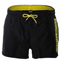 Boss Badeshorts »Herren Badeshort Mooneye - Badehose, Logo,« Dunkelblau, Blau, Schwarz -Hugo Boss Verkäufe 6fd74259 88ba 52ff ae9f 72d40afd8d22