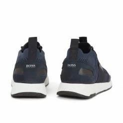 Boss »Sneaker Titanium_Runn_knst« Sneaker Schwarz (001), Dunkelblau (401) -Hugo Boss Verkäufe 70af7565 c75f 55cc a95a 250fcf0a2dc3