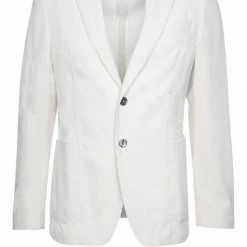 Boss Sakko »Sakko C-Hanry-214« Dunkelrot (611), Naturweiß (131)