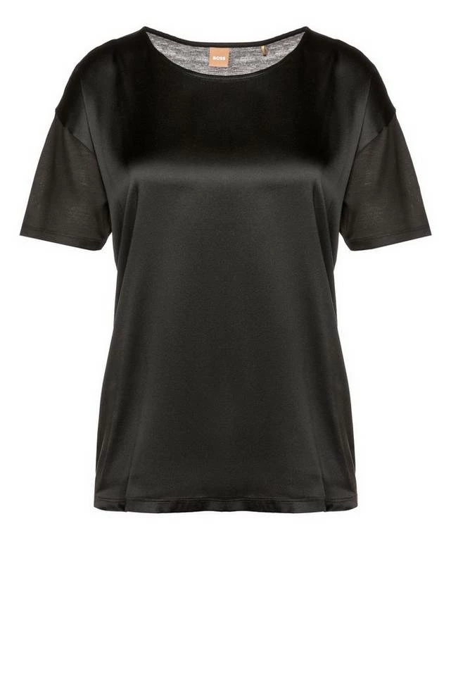 Boss T-Shirt »T-Shirt Esandy« Naturweiß (118), Schwarz (001) 10 Boss T-Shirt »T-Shirt Esandy« Naturweiß (118), Schwarz (001) – Bild 10