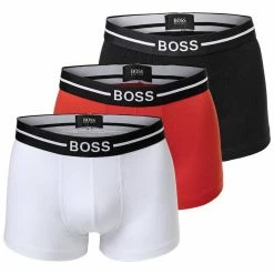 Boss Boxer »Herren Boxer Shorts, 3er Pack - Trunks, Logobund,« Schwarz#ft5_slash#Rot, Schwarz#ft5_slash#Orange#ft5_slash#Weiß, Schwarz#ft5_slash#Grün#ft5_slash#Blau, Dunkelgrün#ft5_slash#Schwarz -Hugo Boss Verkäufe 768c0611 dd8c 5083 9a35 a423cce9df91
