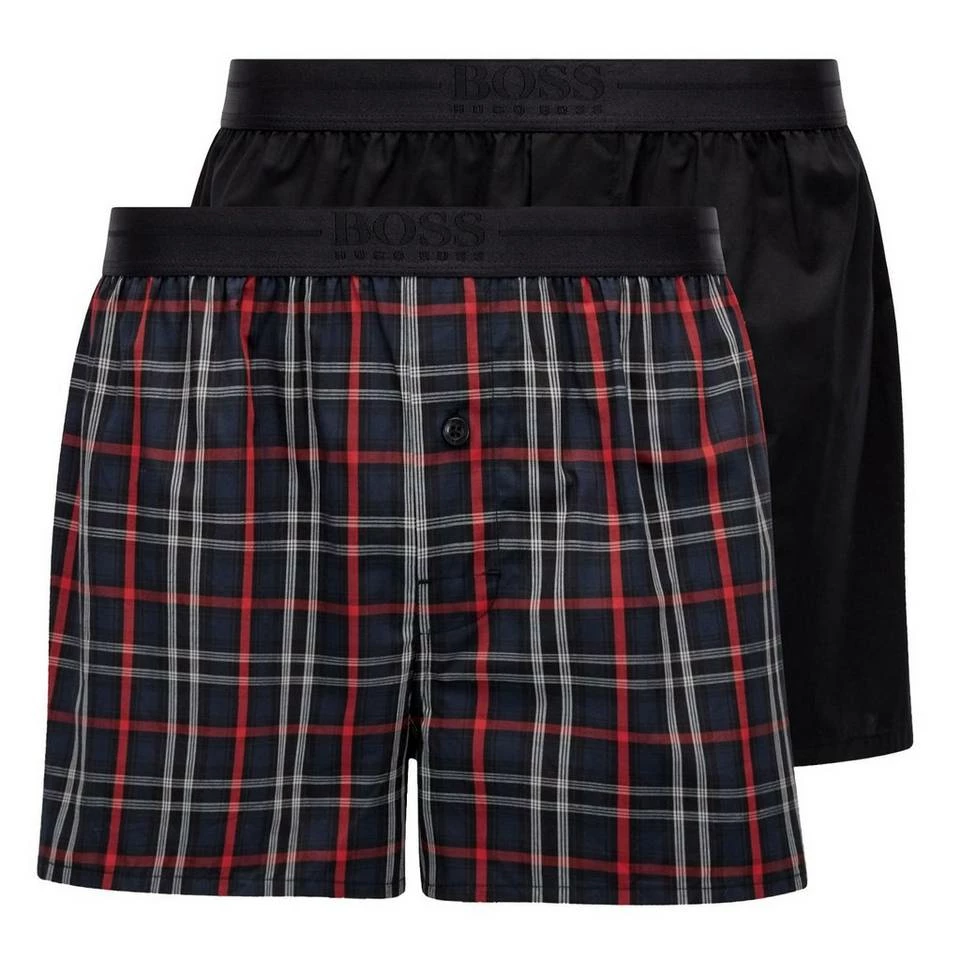 Boss Boxershorts »Woven Boxer EW« (2 Stück) Web-Boxer Pyjama Short Baumwollpopeline Dunkelblau, Hellrot, Dark Blue (403), Light-Pastel Red (630) 11 Boss Boxershorts »Woven Boxer EW« (2 Stück) Web-Boxer Pyjama Short Baumwollpopeline Dunkelblau, Hellrot, Dark Blue (403), Light-Pastel Red (630) – Bild 11