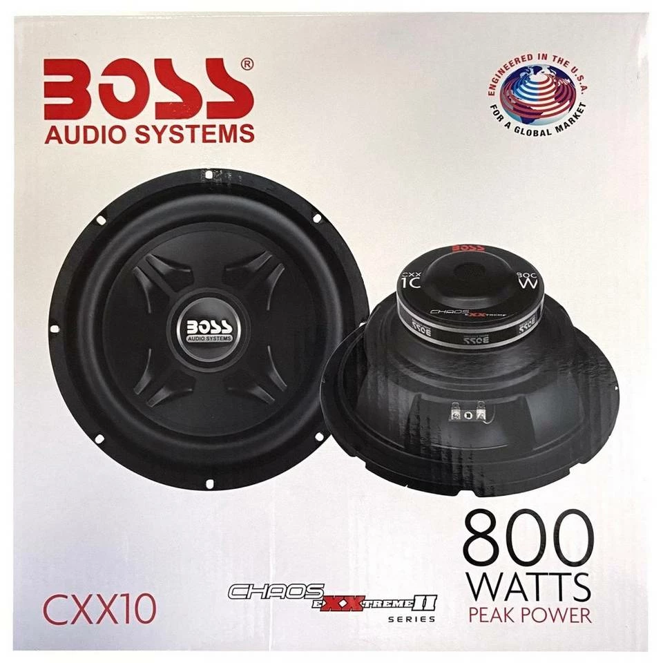 Boss Wireless Lautsprecher (Audio Systems CXX10 Subwoofer Schwarz Passiver Subwoofer 400 W CarHifi kfz) 1 Boss Wireless Lautsprecher (Audio Systems CXX10 Subwoofer Schwarz Passiver Subwoofer 400 W CarHifi kfz)
