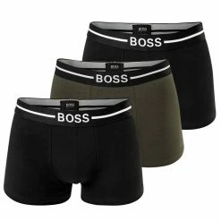 Boss Boxer »Herren Boxer Shorts, 3er Pack - Trunks, Logobund,« Schwarz#ft5_slash#Rot, Schwarz#ft5_slash#Orange#ft5_slash#Weiß, Schwarz#ft5_slash#Grün#ft5_slash#Blau, Dunkelgrün#ft5_slash#Schwarz -Hugo Boss Verkäufe 7ceeb77e b0d4 51a3 b22c 46c847221bd0