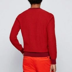 Boss Strickpullover »Pullover aus Jacquard-Strick mit Bio-Baumwolle und Kapok« (1-tlg) 9 Boss Strickpullover »Pullover aus Jacquard-Strick mit Bio-Baumwolle und Kapok« (1-tlg) -Hugo Boss Verkäufe 81214cc3 432a 5558 b817 312bd5dc78a1