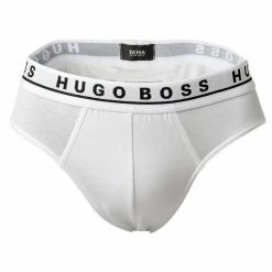 Boss Slip »Herren Slips, 3er Pack - Briefs, Logobund, Cotton« Weiß (100), Blau, Schwarz (001), Weiß -Hugo Boss Verkäufe 81c5b587 da27 51ac 814f f71ff5ec1248
