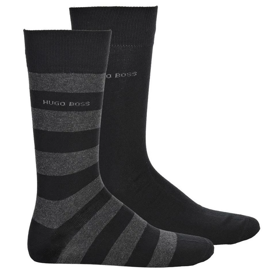 Boss Kurzsocken »Herren Socken 2er Pack - Kurzsocken, Block Stripe« Dunkelblau, Schwarz, Dunkelgrau 9 Boss Kurzsocken »Herren Socken 2er Pack - Kurzsocken, Block Stripe« Dunkelblau, Schwarz, Dunkelgrau – Bild 9