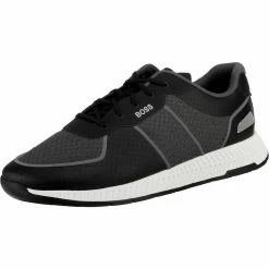Boss »Titanium_runn_meml Sneakers Low« Sneaker Grau, Dunkelblau 32 Boss »Titanium_runn_meml Sneakers Low« Sneaker Grau, Dunkelblau -Hugo Boss Verkäufe 828c3ebe 08fa 571e 85be 34acdb9edcce