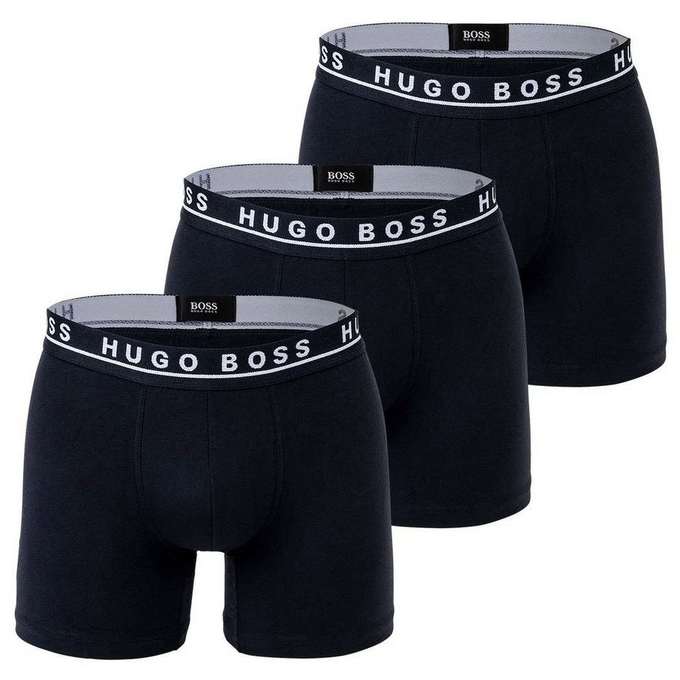 Boss Boxershorts »3x Hugo Boss Boxer Brief Cotton Stretch« (3 Stück) eng anliegende Boxershorts Schwarz(001), Blau, Mix(999), Weiss(100) 34 Boss Boxershorts »3x Hugo Boss Boxer Brief Cotton Stretch« (3 Stück) eng anliegende Boxershorts Schwarz(001), Blau, Mix(999), Weiss(100) – Bild 34