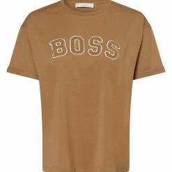 Boss T-Shirt »C_Evarsy« Camel, Bordeaux -Hugo Boss Verkäufe 85560f3e ca59 58f1 b1c7 9e7f4714e711