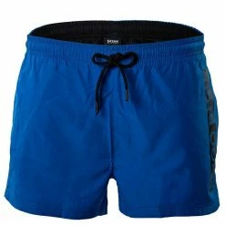 Boss Badeshorts »Herren Badeshort Mooneye - Badehose, Logo,« Dunkelblau, Blau, Schwarz -Hugo Boss Verkäufe 86080294 319d 53ad af9c a6873aaf5677