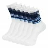 Boss Tennissocken »QS Rib Piquet CC« (3-Paar) mit Markenschriftzug auf dem Rippbündchen 100 white #ft5_slash# blue, 001 black #ft5_slash# grey
