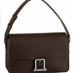 Boss Schultertasche »Kristin«, aus hochwertigem Leder Dunkelgrün, Dunkelbraun, Beige