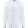 Boss Businesshemd »Herren Hemd "Jason" Slim Fit Langarm« Hellblau (299), Weiss (10)