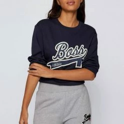 Boss Longsleeve »X RUSSELL ATHLETIC Langarmshirt T_L_RA« Dunkelblau (410), Naturweiß (118) 16 Boss Longsleeve »X RUSSELL ATHLETIC Langarmshirt T_L_RA« Dunkelblau (410), Naturweiß (118) -Hugo Boss Verkäufe 8e6ecd2e 4899 5d50 aee2 09c164721f88