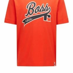 Boss T-Shirt »X RUSSELL ATHLETIC T-Shirt T_RA_3« Orange (821), Dunkelblau (410), Naturweiß (118) -Hugo Boss Verkäufe 8fecf542 258e 54f1 bfff 6a41cb58f58f