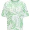 Boss T-Shirt »Damen T-Shirt "C_EvinaPrint_Active"« Weiss (10), Grau (13)