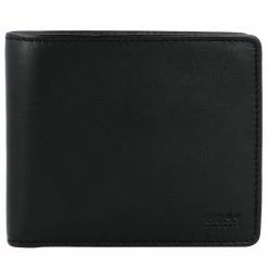 Boss Geldbörse »Majestic«, Leder Black, Dark brown
