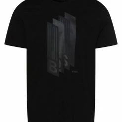 Boss T-Shirt »Tee 2« Schwarz, Weiß