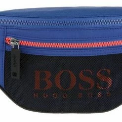 Boss Bauchtasche »Evolution Waistbag«, mit kleiner Reißverschluss-Vortasche Blau-orange, Schwarz