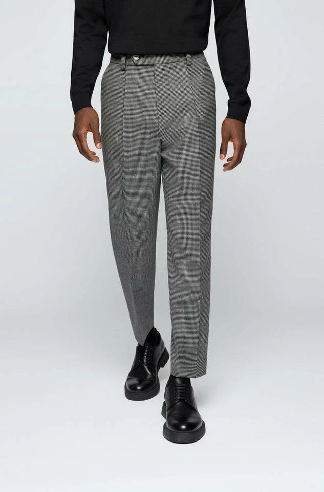 Boss Stoffhose »Hose H-Perin-Pleat-214« 4 Boss Stoffhose »Hose H-Perin-Pleat-214« – Bild 4