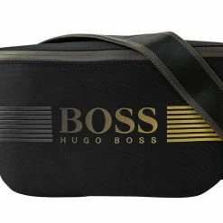 Boss Umhängetasche »Herren Gürteltasche - Pixel Bumbag, Taillenbeutel« Dunkelblau, Schwarz