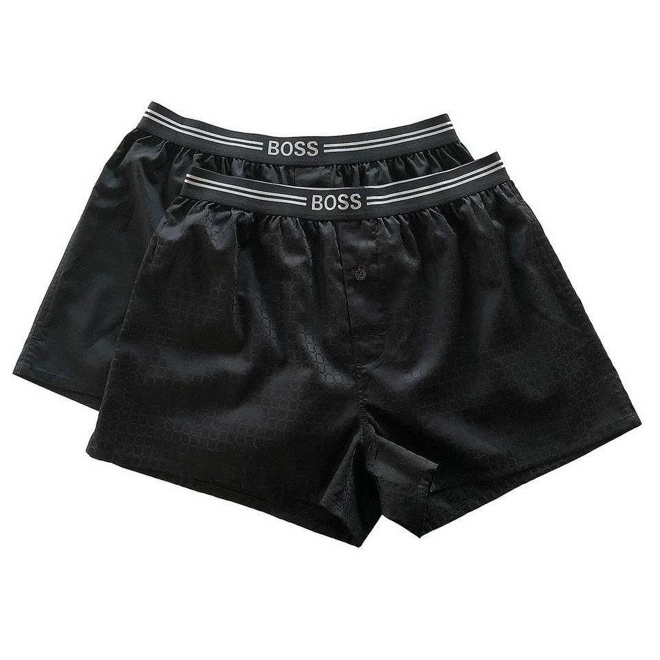 Boss Boxershorts »Woven Boxer EW« (2 Stück) Web-Boxer Pyjama Shorts legerer Schnitt aus reiner Baumwolle mit Logo-Bund Schwarz, Schwarz 2, Weiß#ft5_slash#Blau, Blau 1 Boss Boxershorts »Woven Boxer EW« (2 Stück) Web-Boxer Pyjama Shorts legerer Schnitt aus reiner Baumwolle mit Logo-Bund Schwarz, Schwarz 2, Weiß#ft5_slash#Blau, Blau