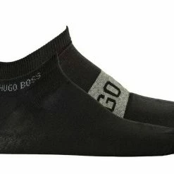 Boss Kurzsocken »Herren Socken 2er Pack - AS Logo CC, Kurzsocken,« Grün (Open Green), Schwarz, Grau#ft5_slash#Orange, Grau#ft5_slash#Türkis