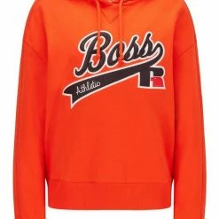 Boss Kapuzenpullover »X RUSSELL ATHLETIC Hoodie C_Eraisy_RA« Naturweiß (118), Orange (821), Grau (040) -Hugo Boss Verkäufe a0a5a97b 4fcc 5c90 bbea caf1a8e29285