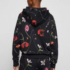 Boss Kapuzenpullover »Hoodie Eleandrea« Mehrfarbig (984), Mehrfarbig (971) -Hugo Boss Verkäufe a38edb9c 2131 5f41 963c cab9f2b81b18