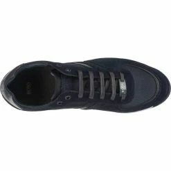 Boss »Model Glaze Sneakers Low« Sneaker Dunkelblau, Grau-kombi, Weiß, Schwarz -Hugo Boss Verkäufe a8d72865 fe6c 563f b1d6 4e52df60dd9e