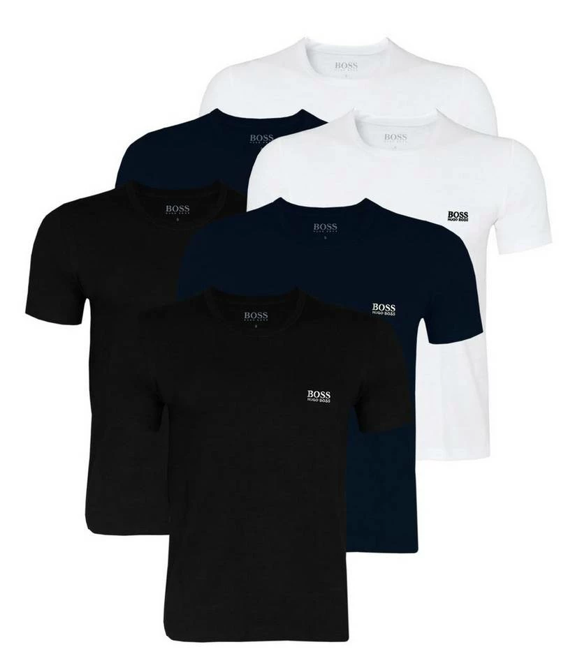 Boss Unterziehshirt »Business T-Shirts« (6 Stück), mit fein geripptem Rundhalsausschnitt 999 black#ft5_slash#grey#ft5_slash#white, 497 blue#ft5_slash#grey#ft5_slash#black, 001 black, 100 white 7 Boss Unterziehshirt »Business T-Shirts« (6 Stück), mit fein geripptem Rundhalsausschnitt 999 black#ft5_slash#grey#ft5_slash#white, 497 blue#ft5_slash#grey#ft5_slash#black, 001 black, 100 white – Bild 7