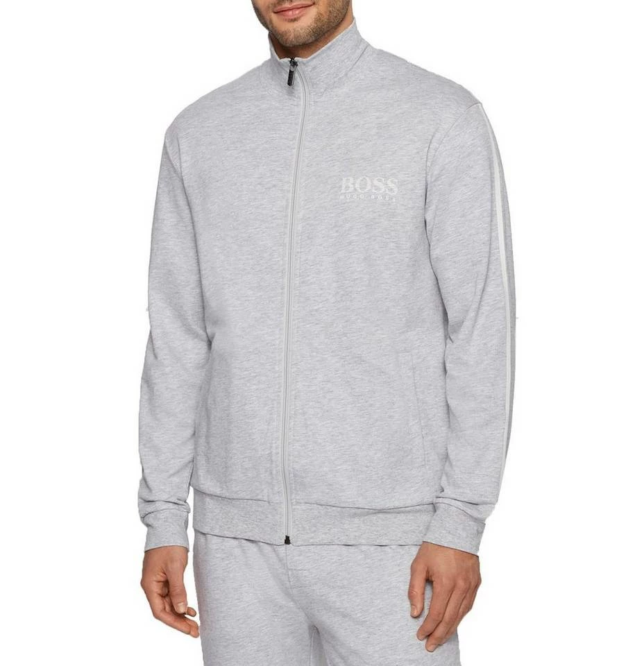 Boss Sweatshirt »Herren Sweat-Jacke - Authentic Jacket Z,« Grau, Dunkelblau 2 Boss Sweatshirt »Herren Sweat-Jacke - Authentic Jacket Z,« Grau, Dunkelblau – Bild 2