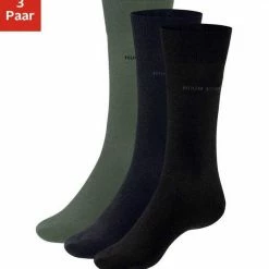 Boss Socken »3P RS Uni« (3-Paar) Anthrazit (14), Schwarz (15), 1 x schwarz | 1 x marine | 1 x salbeigrün