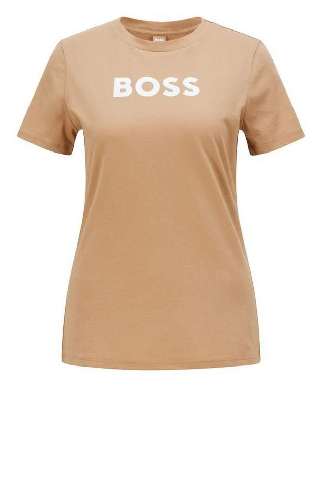 Boss T-Shirt »T-Shirt C_Elogo« Weiß (100), Beige (260), Blau (417) 14 Boss T-Shirt »T-Shirt C_Elogo« Weiß (100), Beige (260), Blau (417) – Bild 14