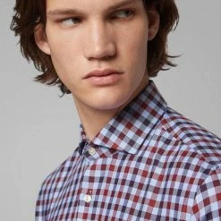 Boss Businesshemd »Jason, Slim Fit Hemd aus reiner Baumwolle«