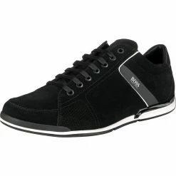Boss »Model "Saturn" Sneakers Low« Sneaker Grau, Schwarz, Dunkelblau, Schwarz Modell 1 -Hugo Boss Verkäufe b12dd5a6 0626 57f3 9f02 c70646c3101a