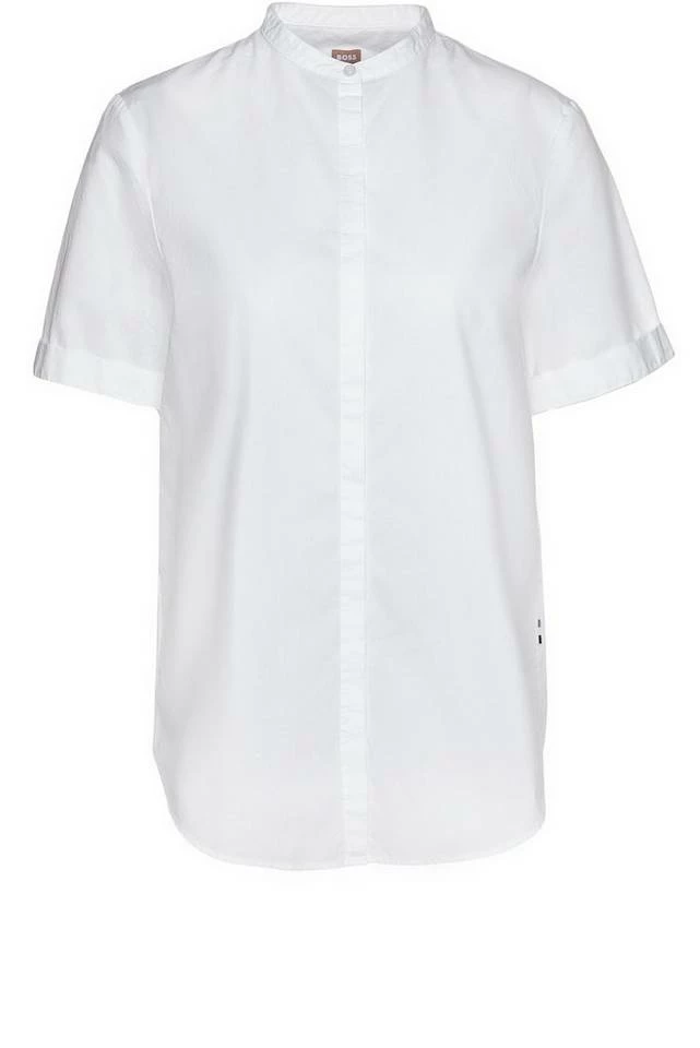 Boss Klassische Bluse »Bluse C_Befelina« Hellblau (450), Weiß (100) 5 Boss Klassische Bluse »Bluse C_Befelina« Hellblau (450), Weiß (100) – Bild 5