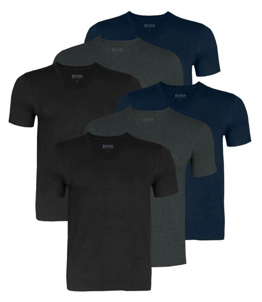 Boss Unterziehshirt »Business T-Shirts« (6 Stück), mit fein geripptem V-Ausschnitt 001 black, 100 white, 999 mix, 497 black #ft5_slash# navy #ft5_slash# grey 19 Boss Unterziehshirt »Business T-Shirts« (6 Stück), mit fein geripptem V-Ausschnitt 001 black, 100 white, 999 mix, 497 black #ft5_slash# navy #ft5_slash# grey – Bild 19