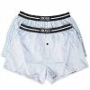 Boss Webboxer »Woven Boxer EW« (2 Stück) im Doppelpack Open Blue (471), Dark Blue (405), Open Blue, Dark Blue
