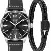 Boss Quarzuhr »Drifter, 1570124«, (Set, 2-tlg., Uhr mit Armband)