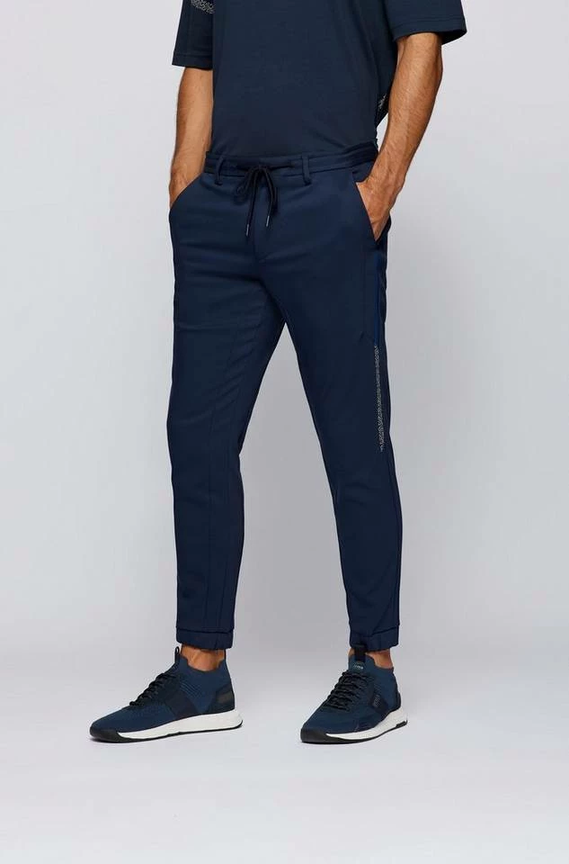 Boss Jogginghose »Jogginghose Keen Pixel« Schwarz (001), Dunkelblau (410) 3 Boss Jogginghose »Jogginghose Keen Pixel« Schwarz (001), Dunkelblau (410) – Bild 3