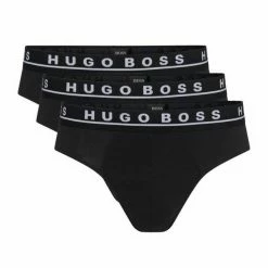 Boss Slip »Herren Slips, 3er Pack - Briefs, Logobund, Cotton« Weiß (100), Blau, Schwarz (001), Weiß -Hugo Boss Verkäufe c78fa6df 9ad4 51fa a4d4 f9f7b115b468
