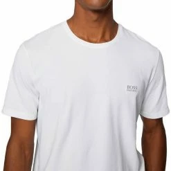 Boss T-Shirt »Herren T-Shirt kurzarm - Mix & Match, Rundhals,« Hellgrün, Weiß (Natural) -Hugo Boss Verkäufe c8a61b4b b98c 5351 a5ab 04e6285b226c