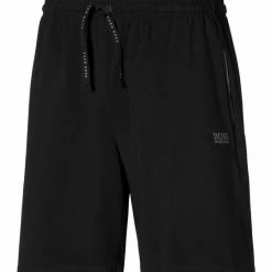 Boss Shorts kleine Logo Stickerei Schwarz, Navy -Hugo Boss Verkäufe cb380414 e151 5b67 9f4e 64039396e91a