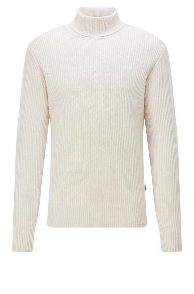 Boss Rollkragenpullover »Rollkragenpullover Ullo« Dunkelblau (404), Naturweiß (131) 6 Boss Rollkragenpullover »Rollkragenpullover Ullo« Dunkelblau (404), Naturweiß (131) – Bild 6